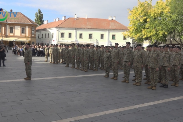 Fogadalmat tettek a honvéd kadétok